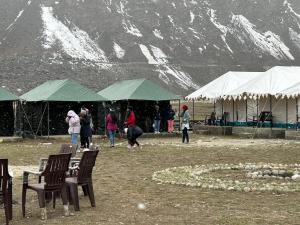 Příroda nedaleko luxury tent