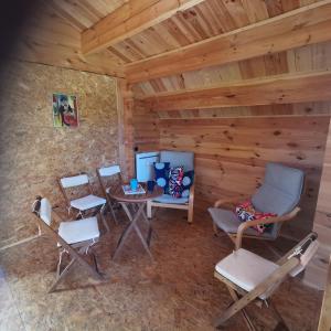 Posezení v ubytování Auberge du Précontent