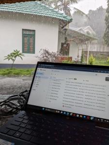 Landskap semula jadi dekat dengan asrama