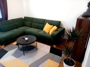 Posezení v ubytování Štýlový apartmán v Šamoríne