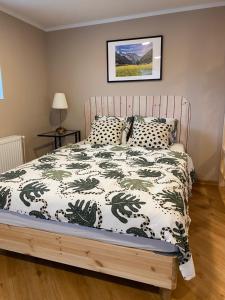 Postel nebo postele na pokoji v ubytování Apartma LIMA
