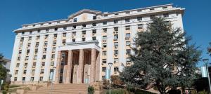 Bygningen som lejligheden ligger i