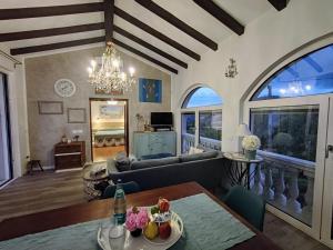 Ruang duduk di B&B Casa Favari