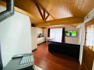TV a/nebo společenská místnost v ubytování Royal Swiss Apartments