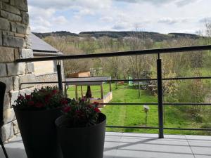 Nespecifikovaný výhled na hory nebo výhled na hory při pohledu z apartmánu