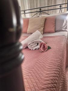 Posteľ alebo postele v izbe v ubytovaní Olyna’s Apartment N.S Preveza