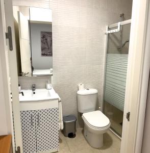 A bathroom at El Rinconcito de Noa