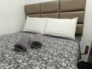 Postel nebo postele na pokoji v ubytování Room 5 Star Miraflores + 17 fotografií