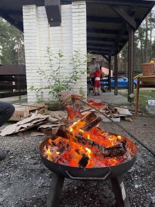 Barbacoa de la casa de muntanya