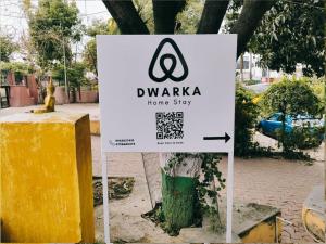 Certifikát, hodnocení, plakát nebo jiný dokument vystavený v ubytování Dwarka Home Stay