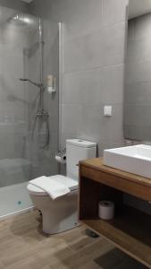 Um banheiro em Quinta do Oratório Agroturismo