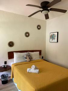 Postel nebo postele na pokoji v ubytování Hotel Diosa del Agua Bacalar + 37 fotografií