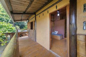 Uma varanda ou terraço em Cambuca Surf Skate