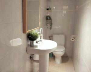 A bathroom at La casita