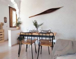 A seating area at La casita