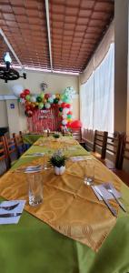 Restaurace v ubytování Hostal Bolívar Inn