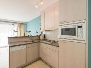 Een keuken of kitchenette bij Apartment in Koksijde near the Sea