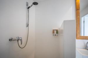 Baðherbergi á Boutique Hotel & apartments JT Curaçao