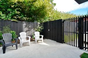 En have udenfor Urban Escape Addington Townhouse Walk to Stadium & Cafes + 38 billeder