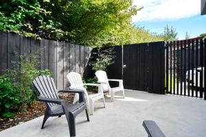 En have udenfor Urban Escape Addington Townhouse Walk to Stadium & Cafes