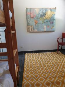 Posteľ alebo postele v izbe v ubytovaní La Villa Michèle, domaine sur les hauteurs de Pézenas