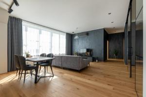 Posezení v ubytování Sauna Apartment Tamula