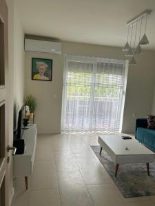 TV a/nebo společenská místnost v ubytování Anton Apartment