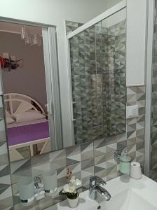 A bathroom at Vacanze in Sicilia