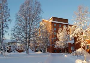 Το Medlefors Hotell & Konferens τον χειμώνα