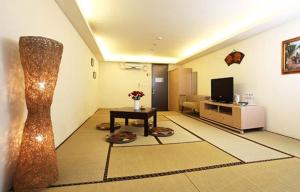 TV o dispositivi per l'intrattenimento presso Hotspring World Wulai