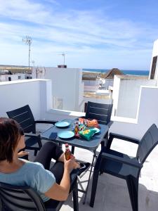 Posezení v ubytování BRAND NEW - Casa El Cuartel with private seaview rooftop