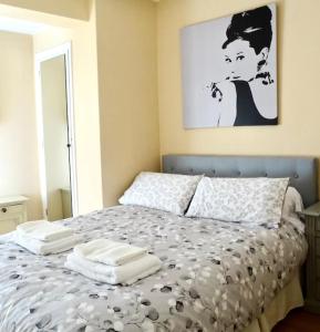 Postel nebo postele na pokoji v ubytování Piso Riazor 4 habitaciones