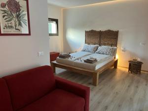 Postel nebo postele na pokoji v ubytování Marimastè