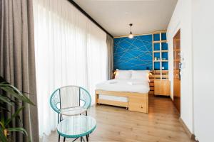 Postel nebo postele na pokoji v ubytování Miller Hotel