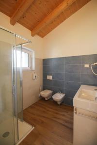 Koupelna v ubytování Agriturismo Antico Fenilon