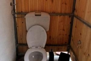 Koupelna v ubytování Happy Glamping 2
