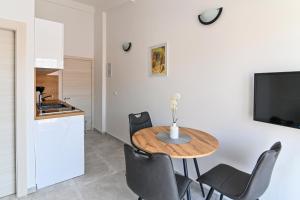 Kuchyň nebo kuchyňský kout v ubytování Apartments Andrea I