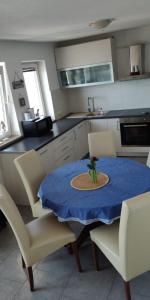 Kuchyň nebo kuchyňský kout v ubytování Apartment Renata