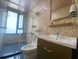 Ванная комната в Fun B&B