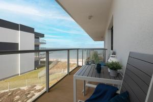 Balkón alebo terasa v ubytovaní Apartamenty Morska Fala-Gardenia