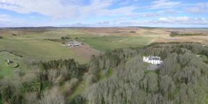 A bird's-eye view of Thrumster House 