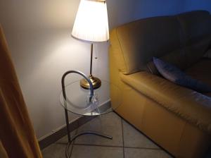 Posedenie v ubytovaní Appartamento con incantevole vista mare