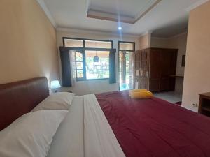 Postel nebo postele na pokoji v ubytování Lovina Beach Hotel