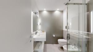 Koupelna v ubytování Hotel Monte Sarago
