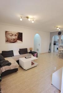 Posedenie v ubytovaní Apartament z dużym tarasem na pięknym osiedlu