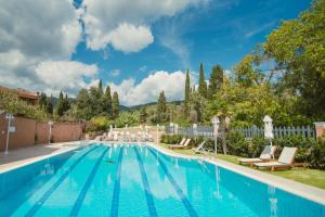 The swimming pool at or close to Dominoes Corfu
