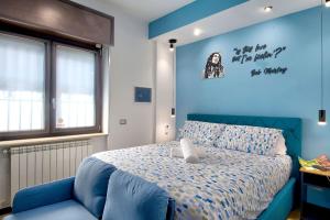 Postel nebo postele na pokoji v ubytování B&B Studio83 Pompei