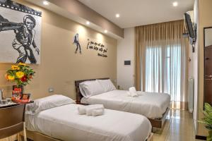 Postel nebo postele na pokoji v ubytování B&B Studio83 Pompei