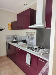 Cucina o angolo cottura di GITE AUX 4 SAISONS DU COLORADO PROVENÇAL - 3 ÉTOILES - Rustrel