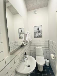 Salle de bains dans l'établissement Tiny Guesthouse
